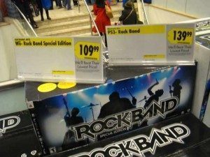 Rockband + instrumentos a 110 $ [Blogger en NYC]