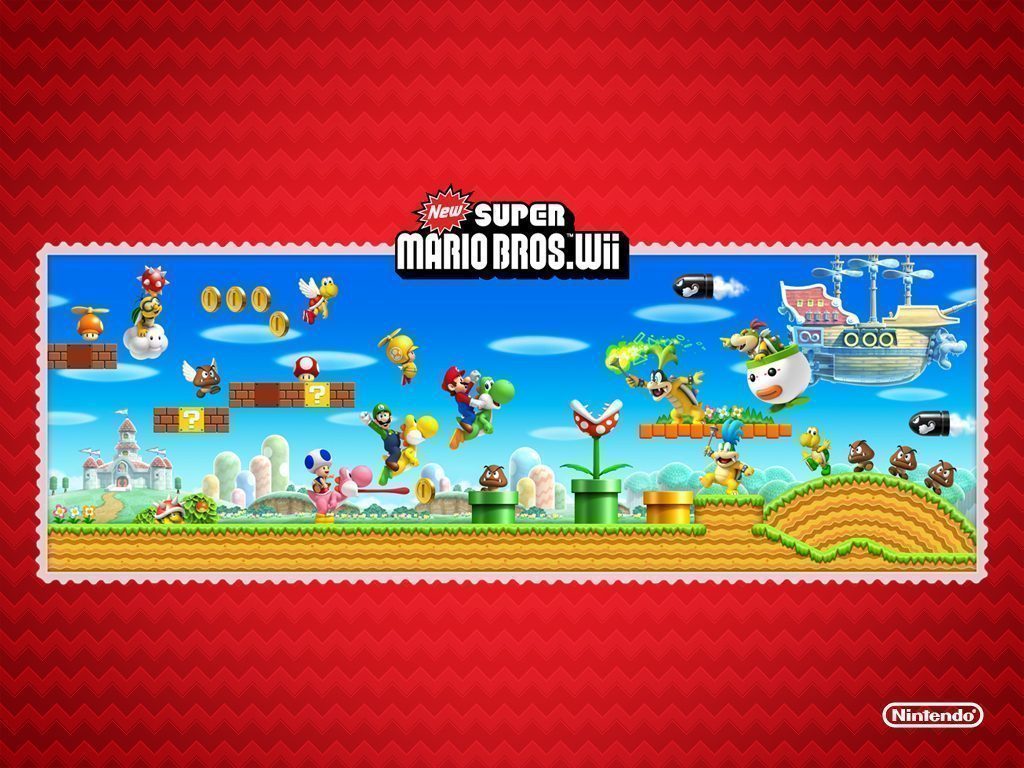 New Super Mario Bros. Wii recupera la magia de los 8 bits