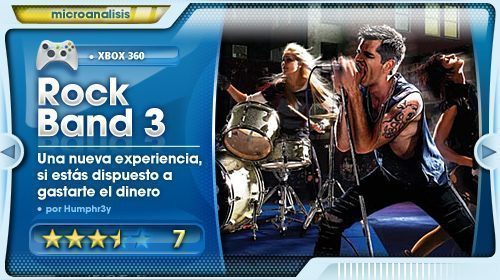 Análisis Rock Band 3 para Xbox 360