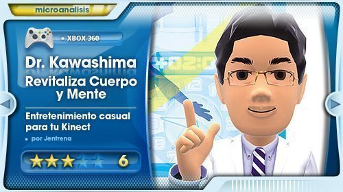 Análisis de Dr. Kawashima Revitaliza Cuerpo y Mente para Xbox 360 Kinect