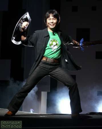 Cosplay de Miyamoto como Zelda