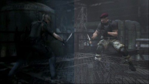Imágenes comparativas de Resident Evil 4 y Code Verónica X con sus versiones HD