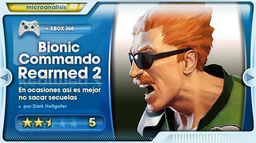 Analisis de Bionic Commando Rearmed 2 para Xbox 360