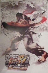 ¿Quieres un póster de Street Fighter IV 3D firmado por Yoshinori Ono?