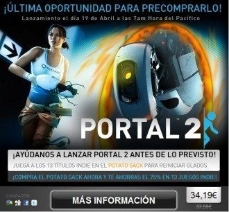 Ayúdanos a reiniciar a GLaDOS y podrás jugar a Portal 2 antes de lo previsto