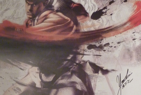 Y el ganador del póster de Super Street Fighter IV 3D firmado por Yoshinori Ono es…