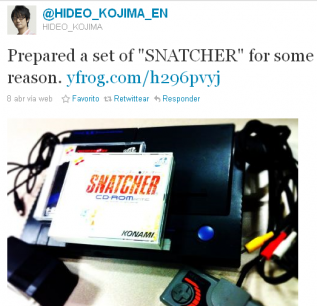 Un nuevo Snatcher podría ser el próximo pelotazo de Kojima