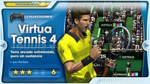 Virtua Tennis 4 peca de falta de ambición [Análisis PlayStation 3]