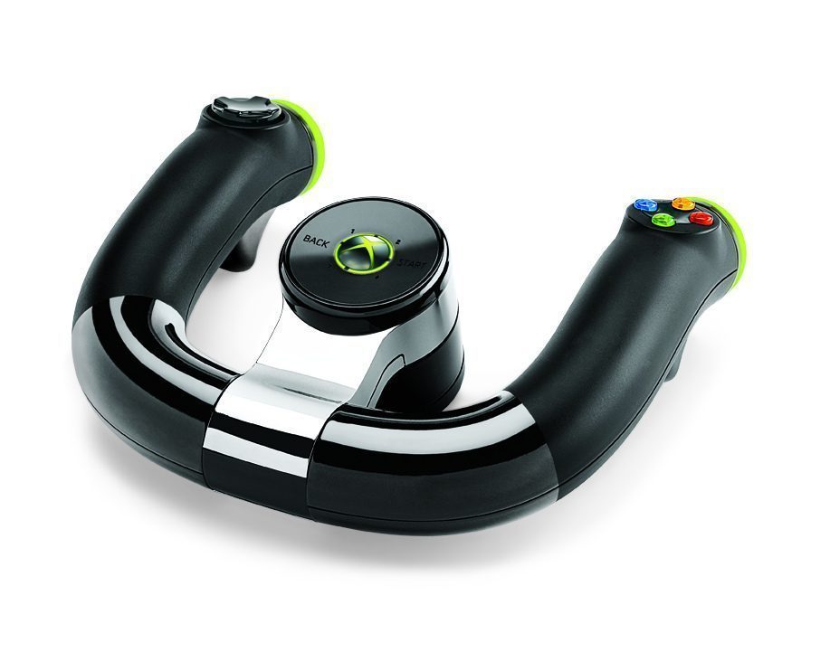 Nuevo Volante inalámbrico de Microsoft para Xbox 360