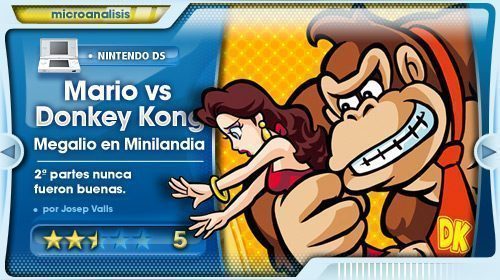 Análisis de Mario vs Donkey Kong: Megalio en Miniland para DS