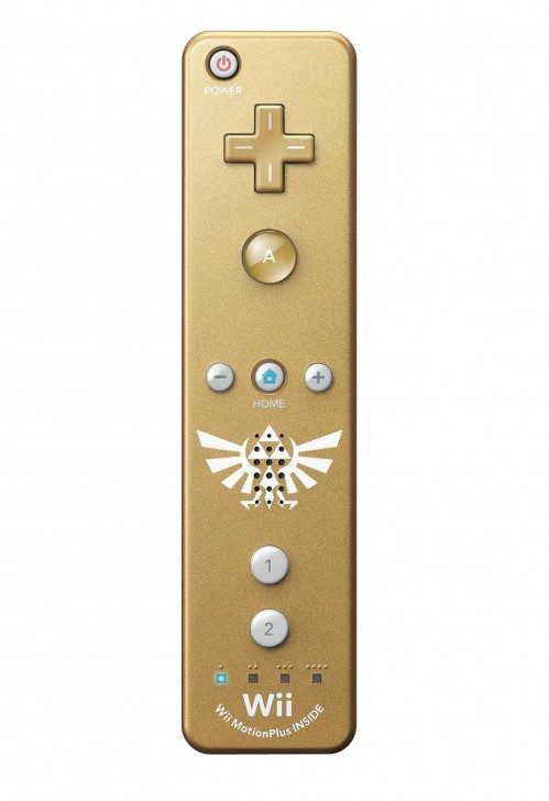 Así son el Wiimote dorado y la caja de la Edición Especial de Zelda Skyward Sword