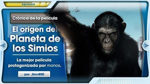 El Origen del Planeta de los Simios: la mejor película protagonizada por monos, con el permiso de de Franklin J. Schaffner.