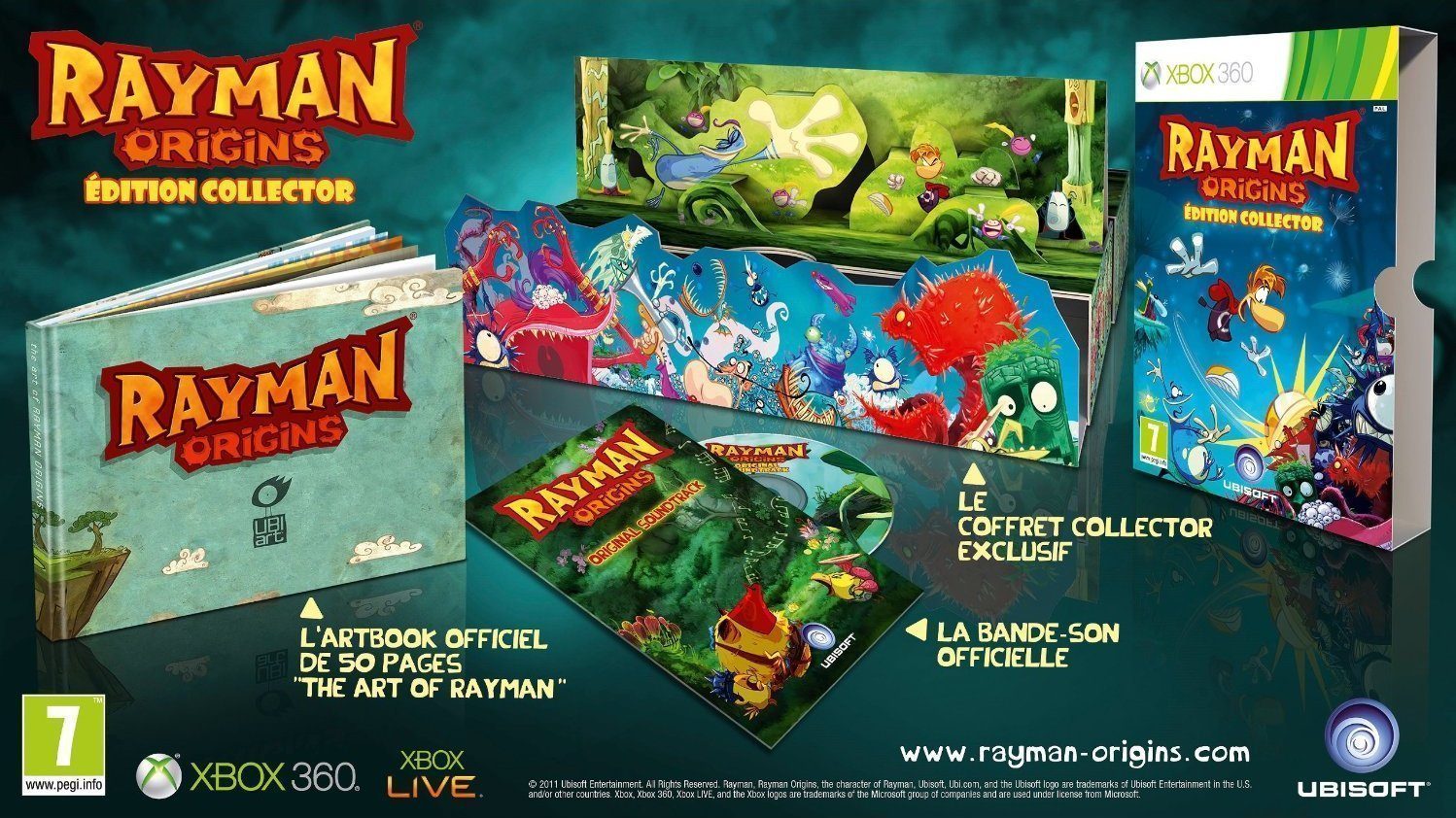 Rayman Origins: Primeros detalles de su Edición Coleccionista