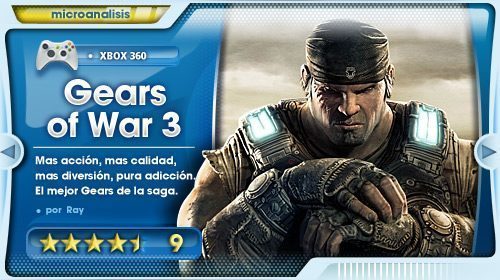 Análisis de Gears of War 3 para Xbox 360