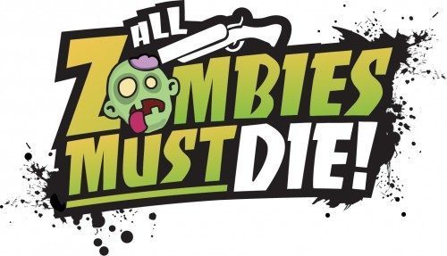 Los Zombies cartoon de All Zombies must die invadirán el Gamefest