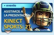 Evento Kinect Sports 2