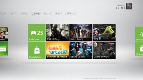 La nueva interfaz de Xbox 360 estará disponible a partir del día 6 de diciembre