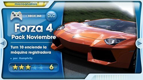 Análisis November Speed Pack para Forza Motorsport 4
