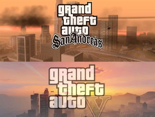 GTA V vs San Andreas