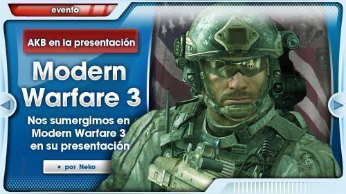 Presentación Modern Warfare 3