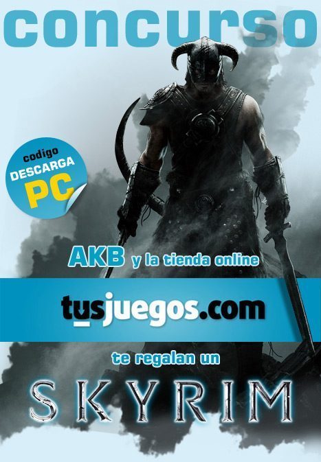 Gana un Skyrim para PC gracias a Tus Juegos y AKB