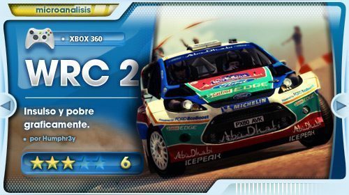 WRC 2 es un juego insulso y pobre gráficamente [Análisis Xbox 360]