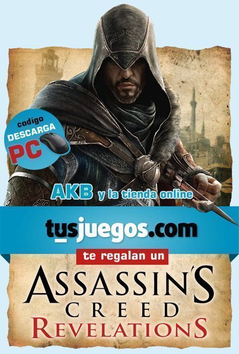 ¿Assassin’s Creed Revelations te pone palote pero no tienes un duro? Descárgatelo gratis para PC gracias a Tus Juegos y AKB