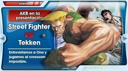 Presentación Street Fighter x Tekken
