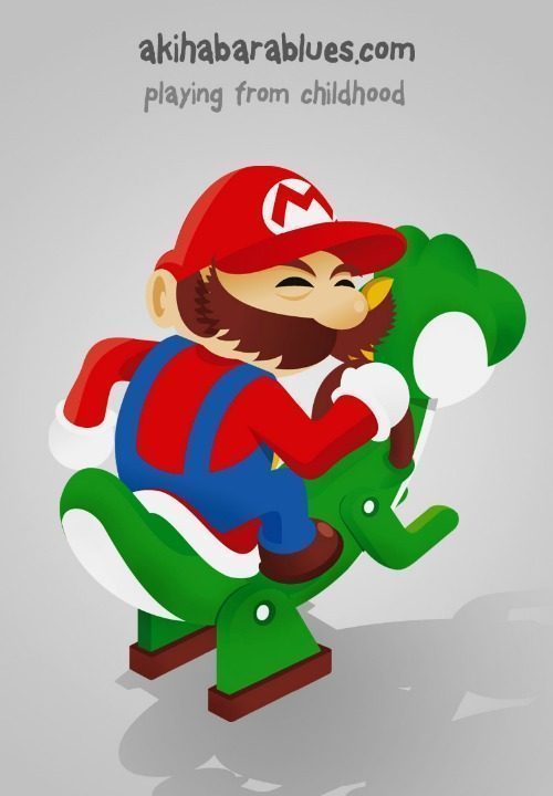 Super Mario AKB Style by Roswell