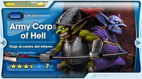 Saludad al Rey del Infierno [Análisis de Army Corps of Hell para PS Vita]