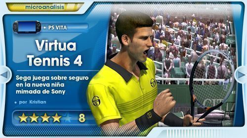 «Sega juega sobre seguro con una conversión perfecta» [Análisis de Virtua Tennis 4 para PS Vita]