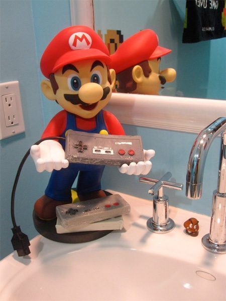 El baño de Super Mario