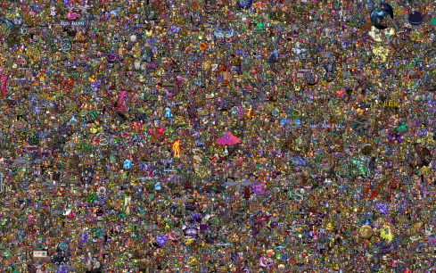 13000 personajes de JRPGs de SNES en un Wallpaper