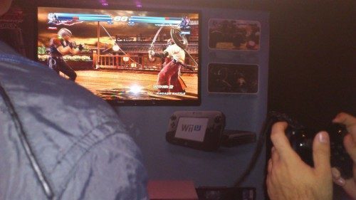Jugando a Tekken Tag Tournament 2 para Wii U