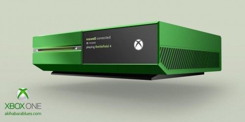 Xbox One Green, by Roswell