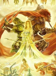 Increíble ilustración inspirada en el Mundo de Zelda