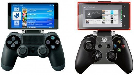 Los mandos de PS4 y Xbox One, lado a lado