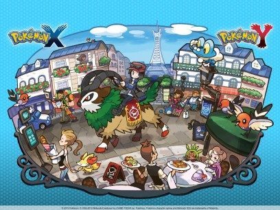 Wallpaper de Pokémon X y Pokémon Y