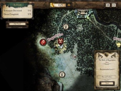 Warhammer Quest mapa
