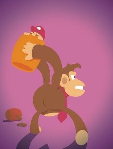 Donkey Kong por Roswell