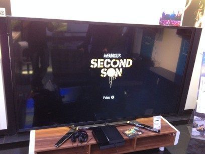 Televisión 4K con inFAMOUS Second Son de PS4