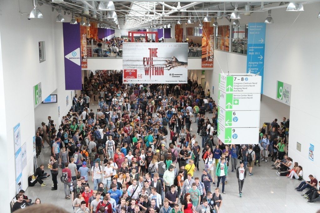 El gran público en la Gamescom 2014