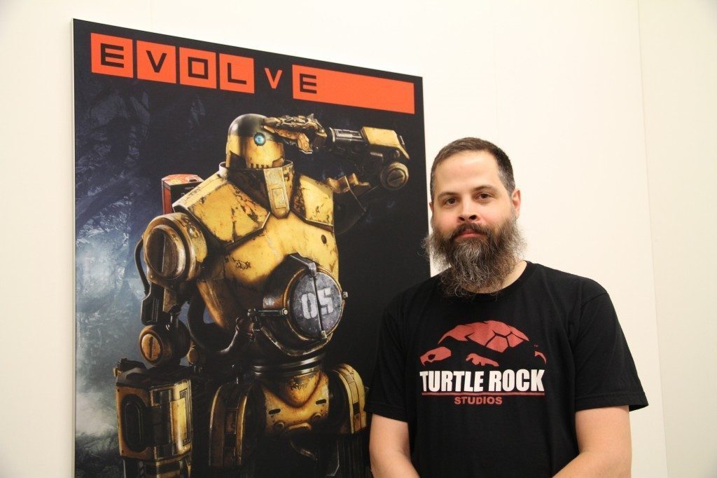 Phil Robb, cofundador de Turtle Rock Studios y director creativo de Evolve