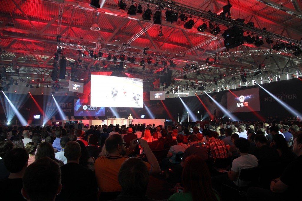 NHL en la Conferencia de EA de la Gamescom 2014