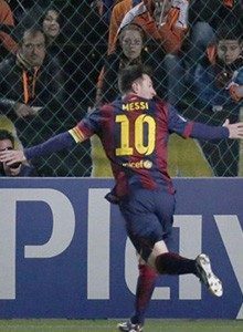EA celebra en FIFA 15 el récord de Messi en Champions