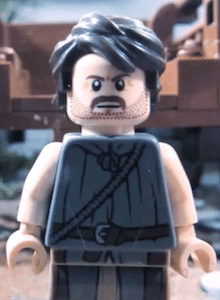 Escena Skyrim en Lego por The Guildmaster Studio
