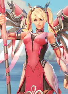 Una skin de Mercy de Overwatch para luchar contra el cáncer de mama