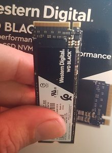 Análisis disco duro NVMe SSD Western Digital WD BLACK 1TB