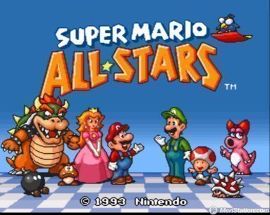 Super Mario All Stars de Snes para el 35 aniversario de Mario