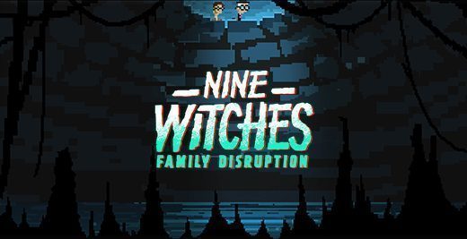 Captura y logo de Nine Witches Family Disruption